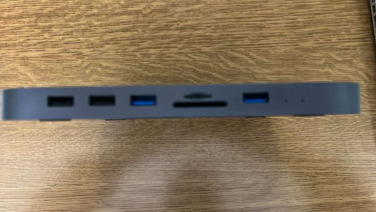 Desktop Dock with Hard Drive Connection, details below