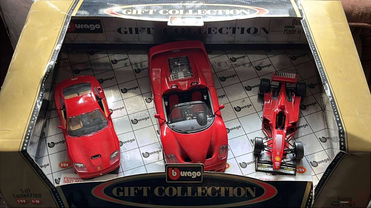 Ferrari Die Cast Gift Collection, details below
