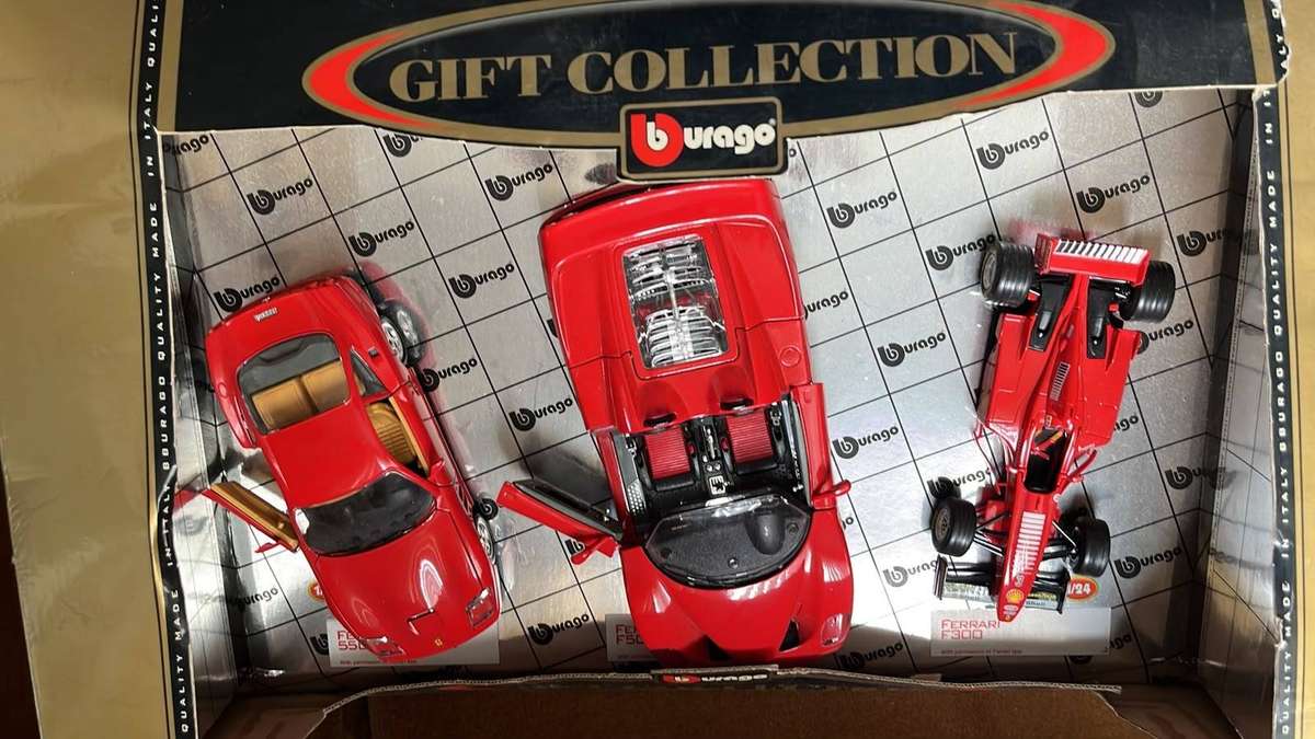 Ferrari Die Cast Gift Collection, details below