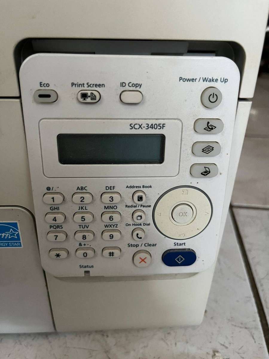 Samsung SCX 3405F - 4 in One  Printer, Scanner, Fax Laser Printer, with Extra Toner, details below