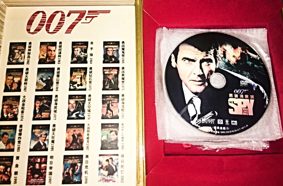 James Bond 007 full collection Box Set 20 DVD, Vol 1-20