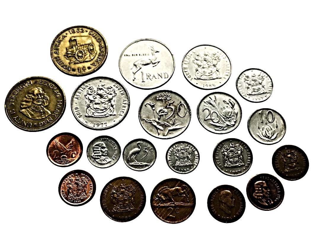 Lot of 20 Rare Collectable Coins from Republic of Portugal from 1940 to 2019 + 20 South African Coin
