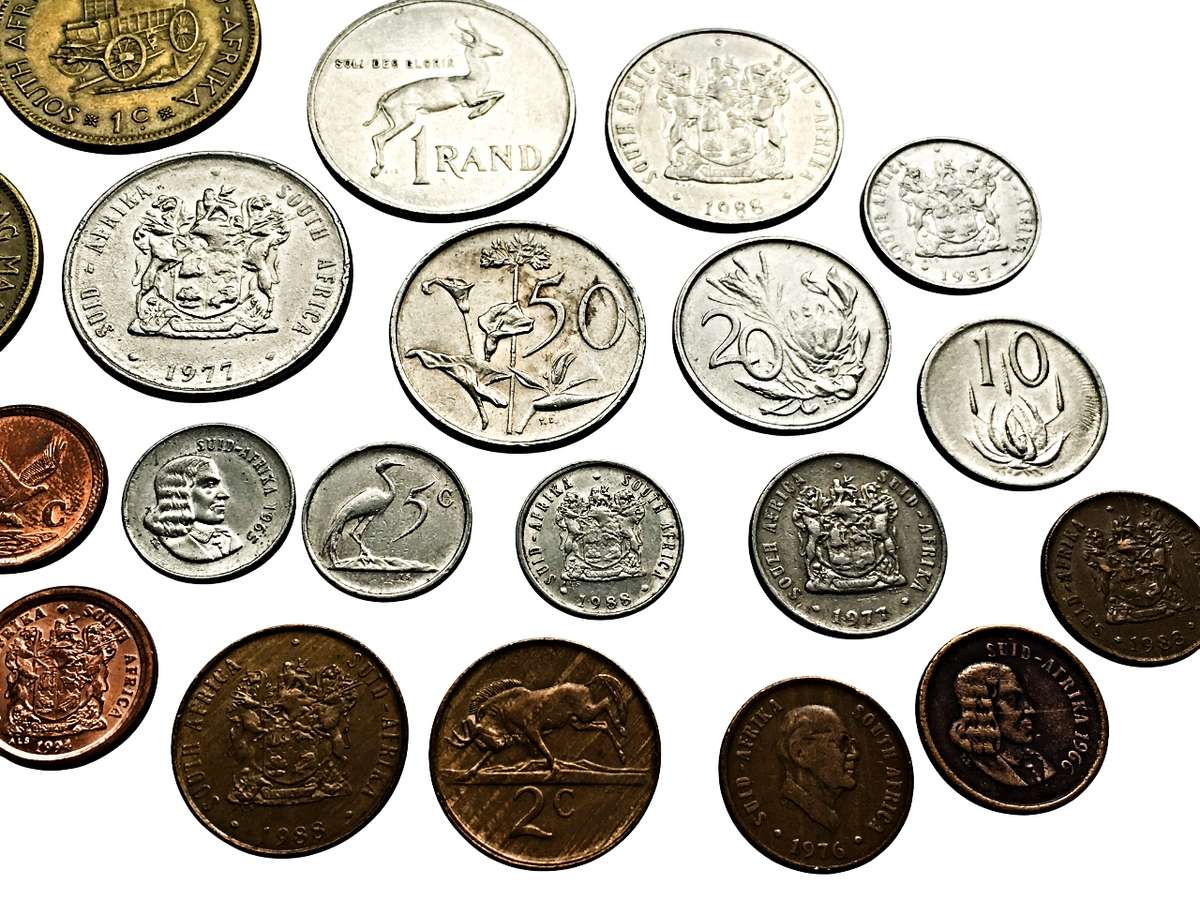 Lot of 20 Rare Collectable Coins from Republic of Portugal from 1940 to 2019 + 20 South African Coin