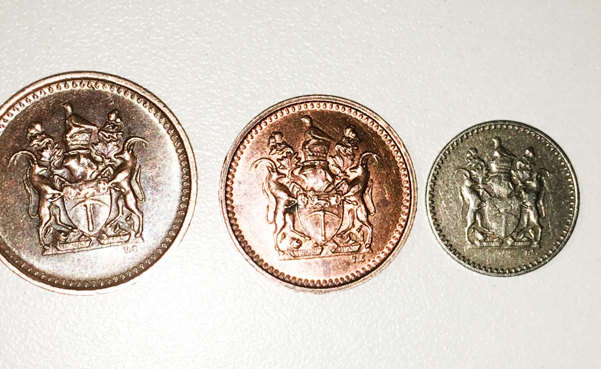 Rhodesia 1970 Coin Set Unc.