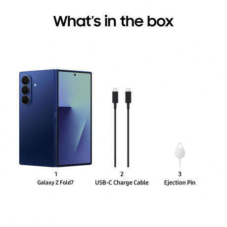 Samsung Galaxy Z Fold7 5G 512GB Dual Sim Blue Shadow