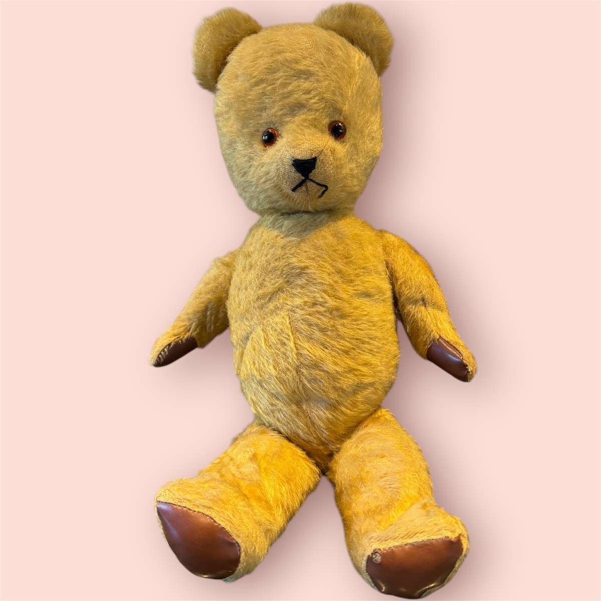 Antique mohair teddy bear