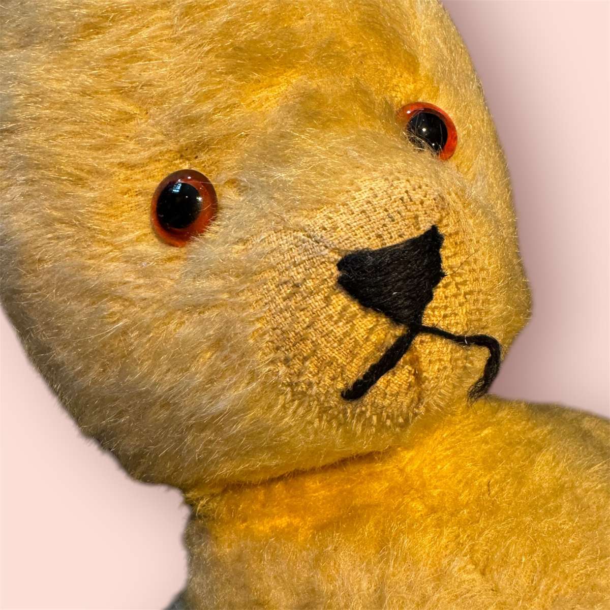 Antique mohair teddy bear