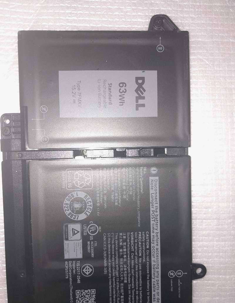 Dell Latitude 5320, 7320, 7420, 7520 Original Battery (Type 7FMXV 15,2V)