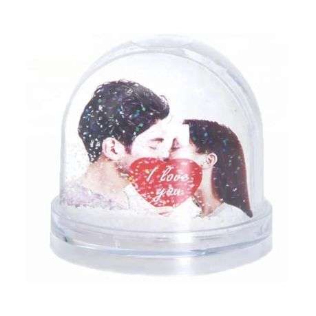 Snow Globe - Personalized Diy Photo Insert
