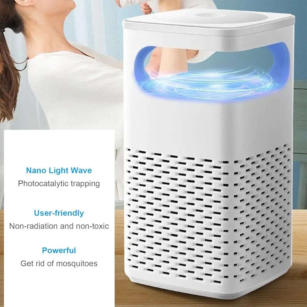 Indoor USB Portable Mosquito Killer LED Lamp Baby-Safe Physical Mosquito Killer Silent Mosquito Lamp