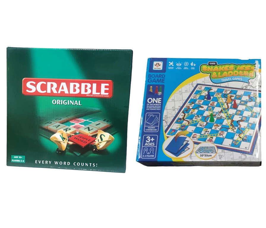 Scrabble and Giant snakes Ladders game Kids Christmas Gift Child Activities Game Toy