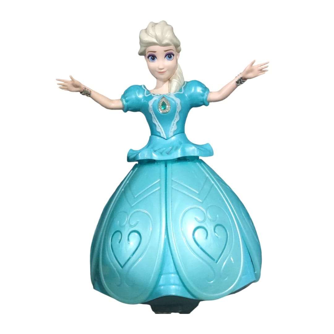 Snow Queen Frozen Elsa Dancing Toy with Light and Music Girl's Gift Girl's Toy Dancing Girl