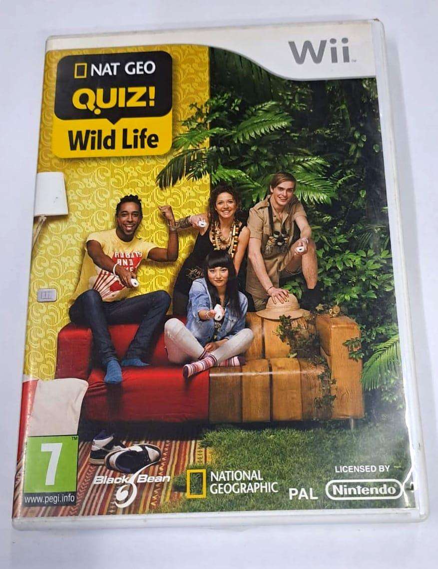 Nat Geo Quiz Wild Life - Nintendo Wii