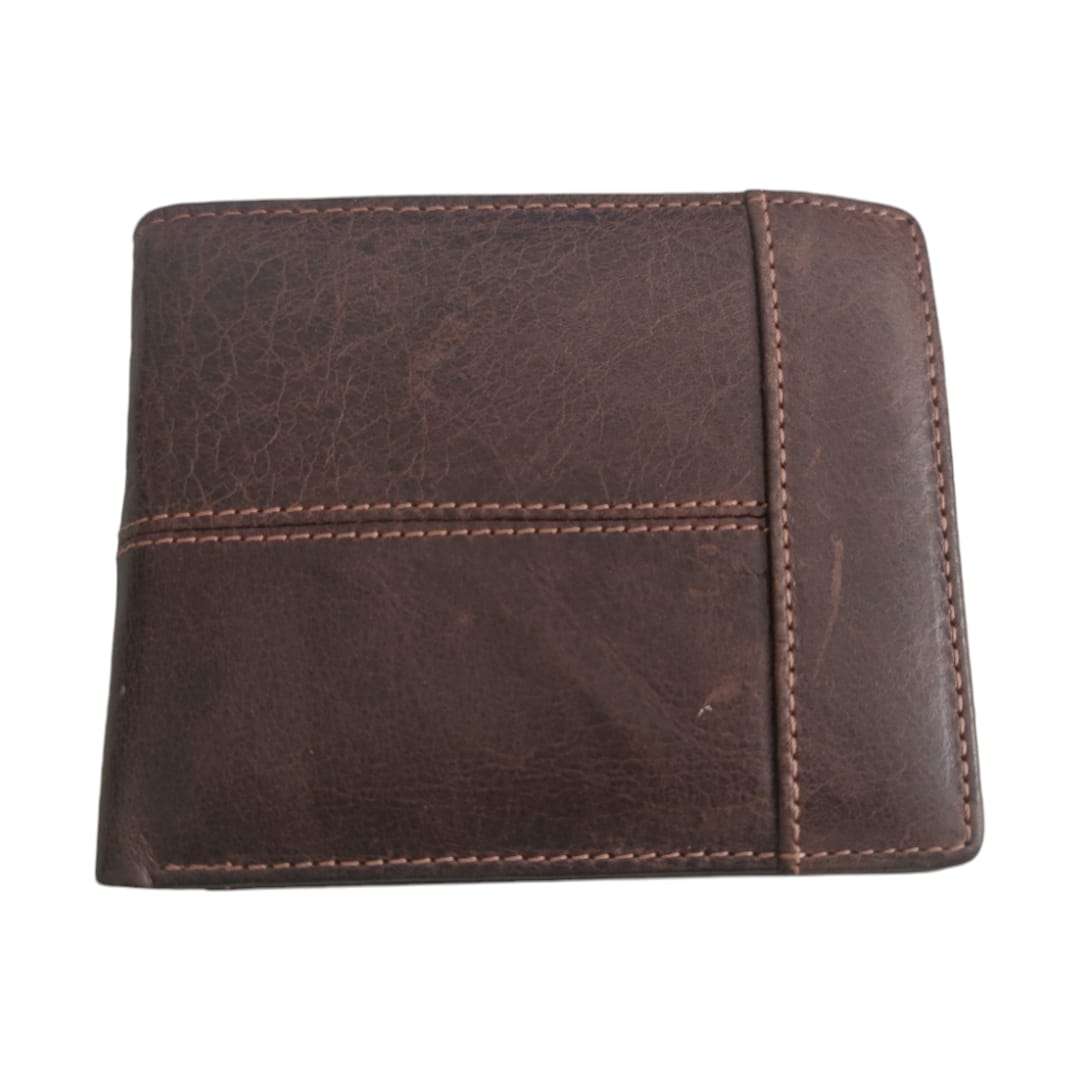 Men's Genuine Leather Bifold Wallet