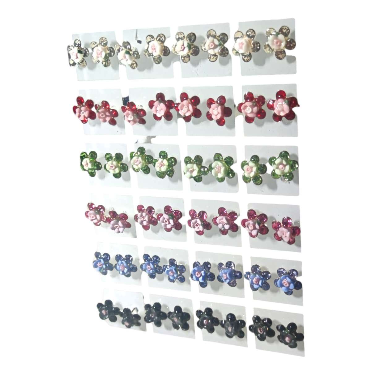 5 Color Purses and 1 Pack of Earrings - Gift Set - Girl Gift- Jewellery Set