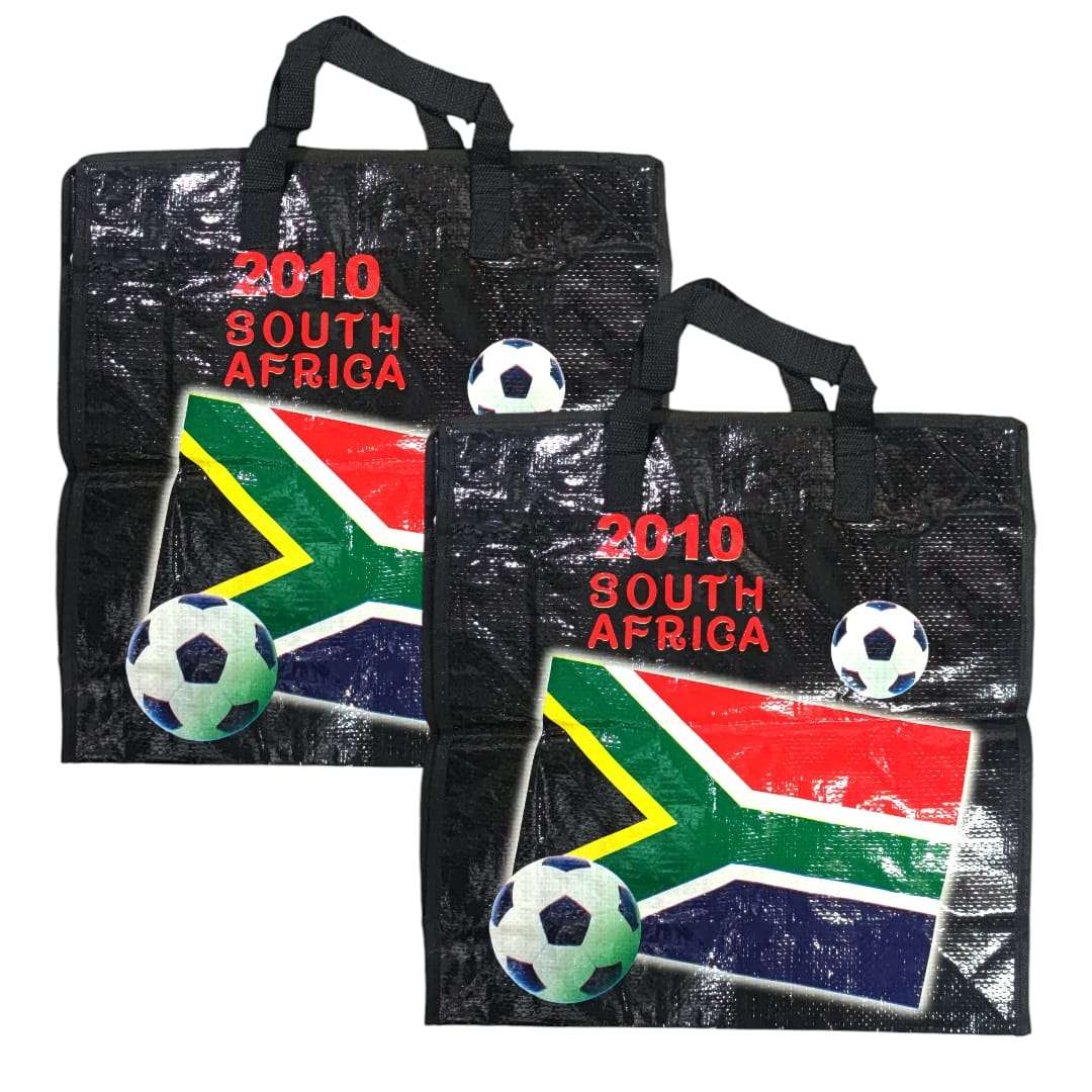 2010 South Africa Shopping Bag Handbag Travel Bag - Pack of Two