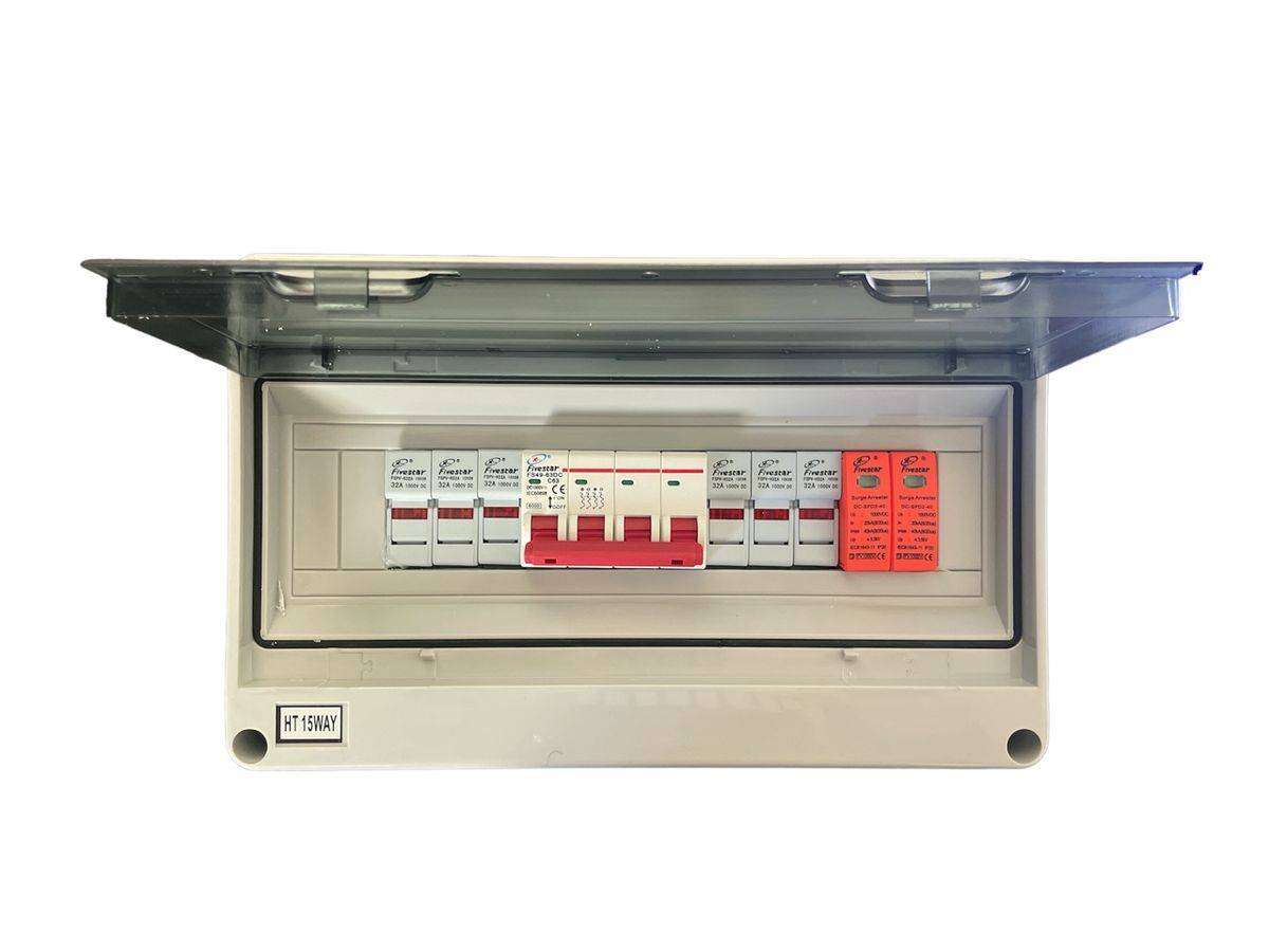Combiner Box For Solar Installation 3 In 1 out