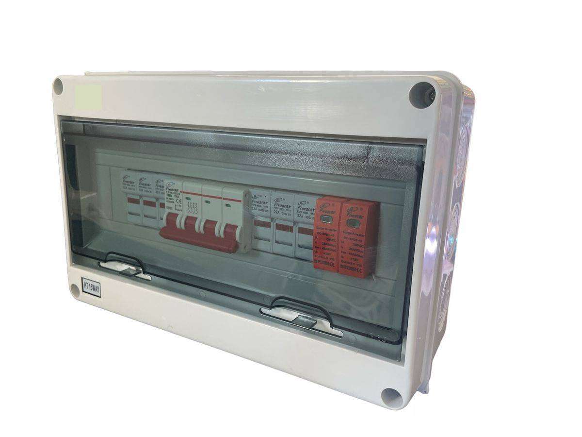 Combiner Box For Solar Installation 3 In 1 out