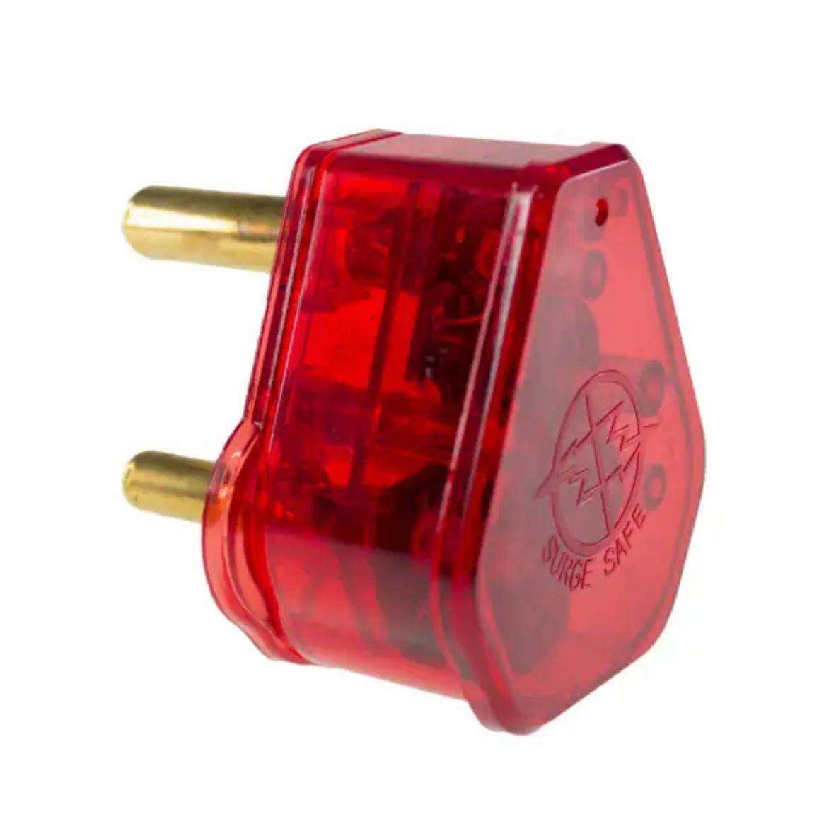 5 x Surge Protection 16A Plug Tops