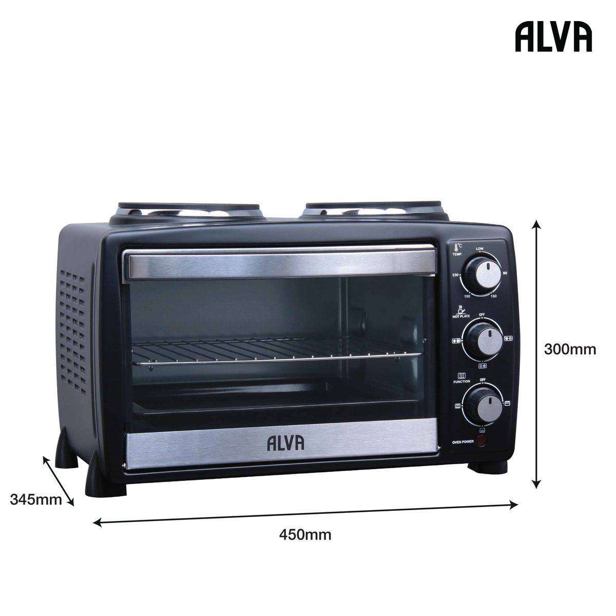 Oven Stove 2 Plate 3200W With We Power Keyring