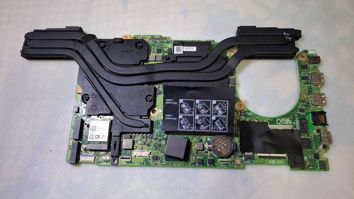 Dell G5 15 5500 Mother Board Intel Core i7 10TH gen | 6GB Nvidia geforce GTX 1660 GPU
