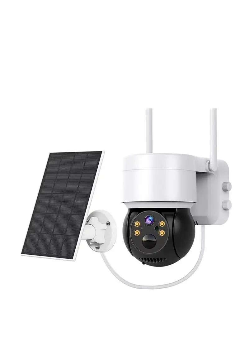 Wireless Solar Camera WiFi Security Camera System Rechargeable Battery