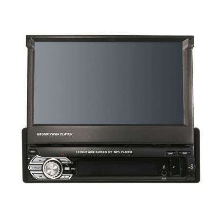 7" Retractable Screen Multimedia Player