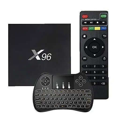X96 Mini Android TV Box With Free Backlit Keyboard 2Gb/16Gb
