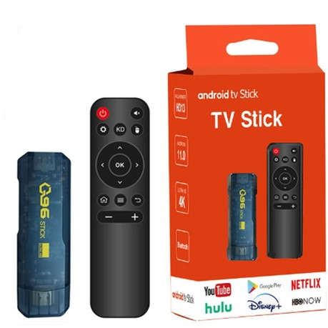 4K Ultra HD TV Stick Q96 Android Tv Stick. Android 11