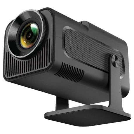 Full HD 4K Projector With Dual HiFi Stereo Surround Sound - Black