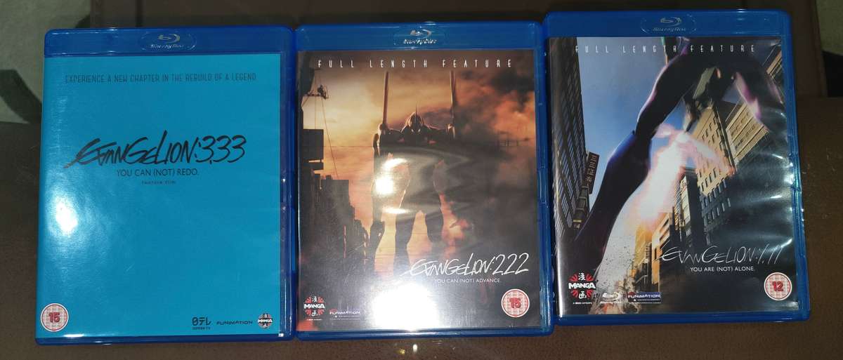 EVANGELION COMPLETE DVD/BLU-RAY COLLECTION