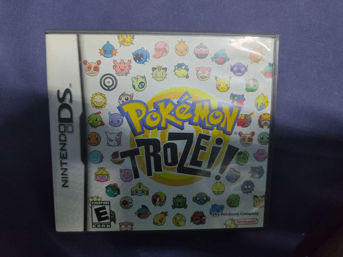 Rare Nintendo DS games collection - Pokémon Dash, Trozei, MDBRT and Zelda Phantom Hourglass