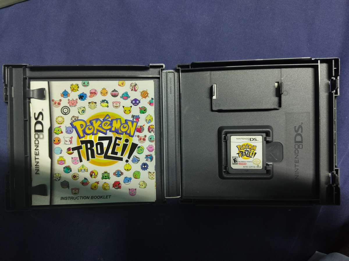 Rare Nintendo DS games collection - Pokémon Dash, Trozei, MDBRT and Zelda Phantom Hourglass