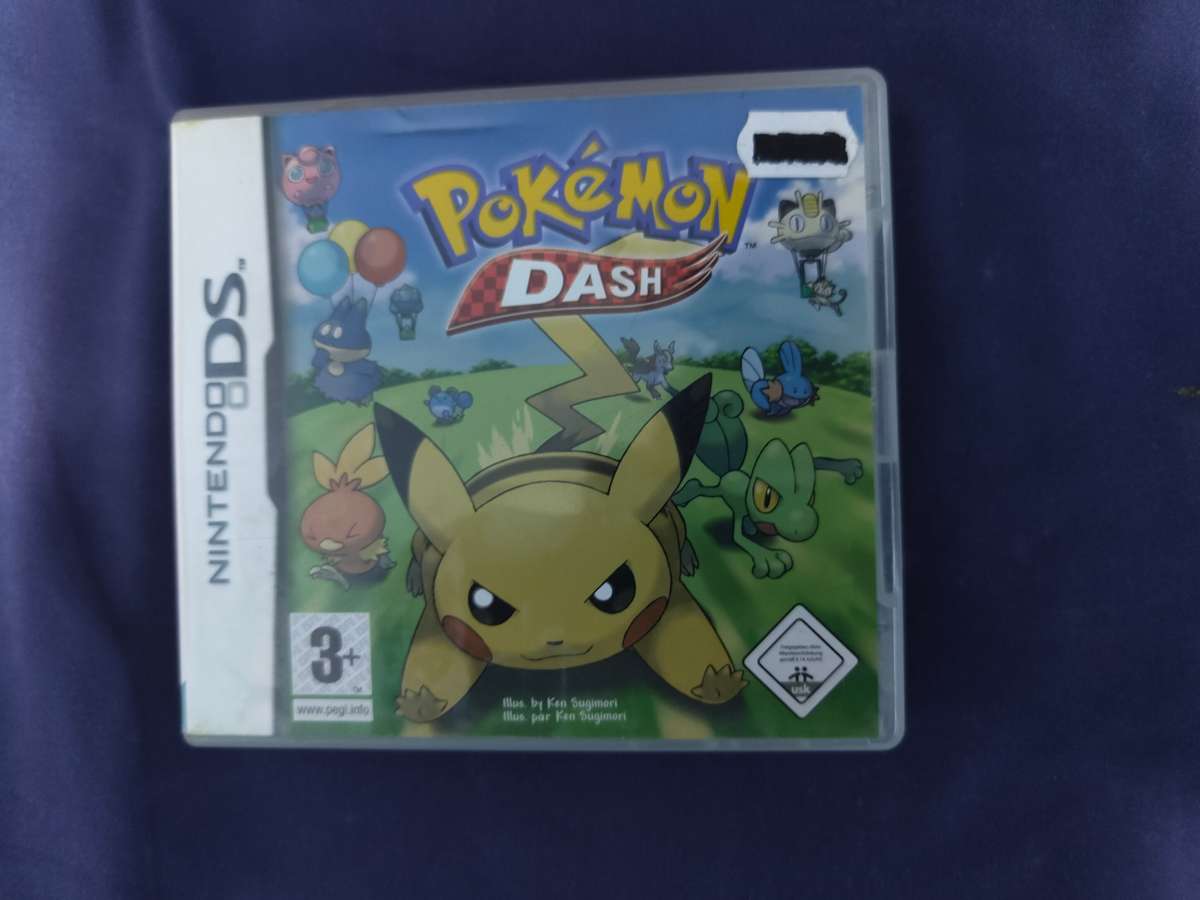 Rare Nintendo DS games collection - Pokémon Dash, Trozei, MDBRT and Zelda Phantom Hourglass