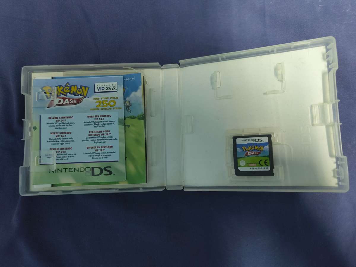 Rare Nintendo DS games collection - Pokémon Dash, Trozei, MDBRT and Zelda Phantom Hourglass