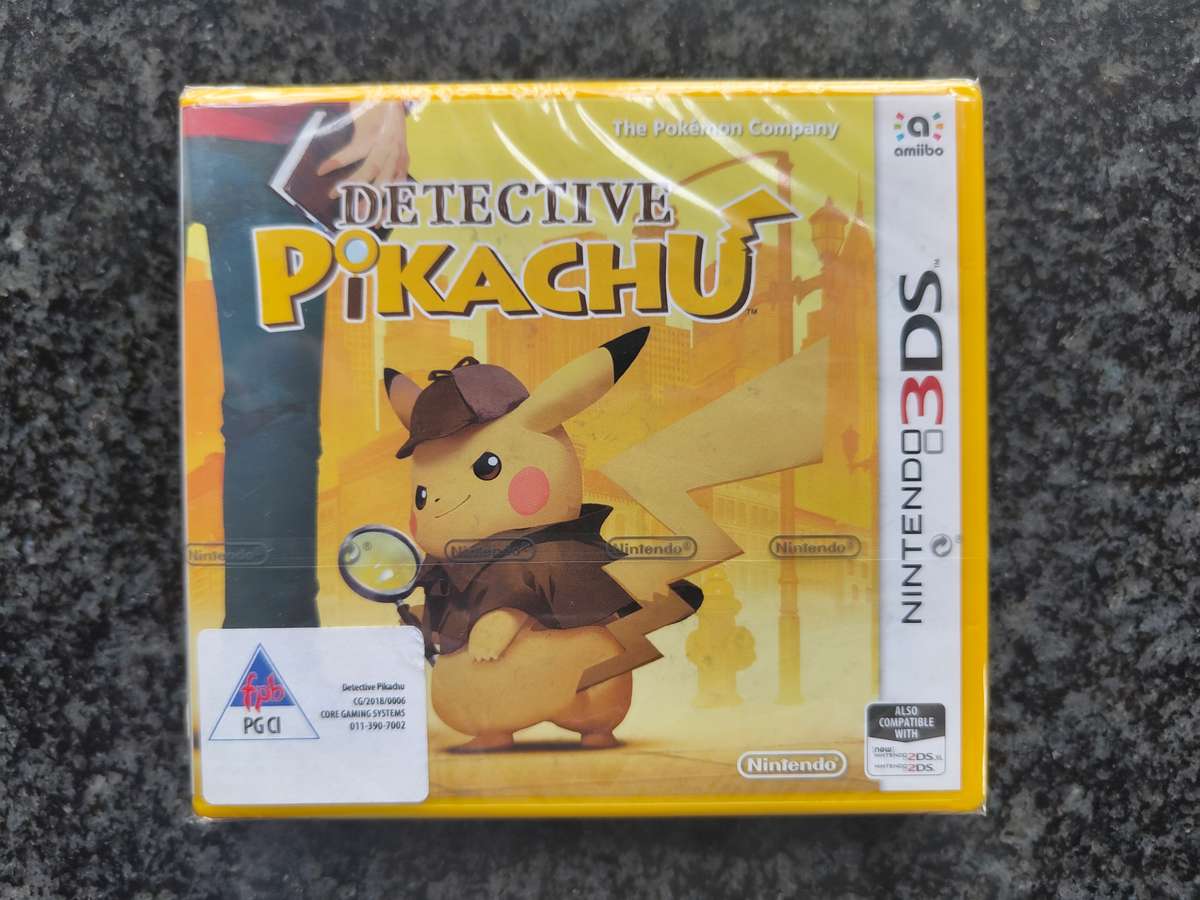 Detective pikachu 3ds sealed