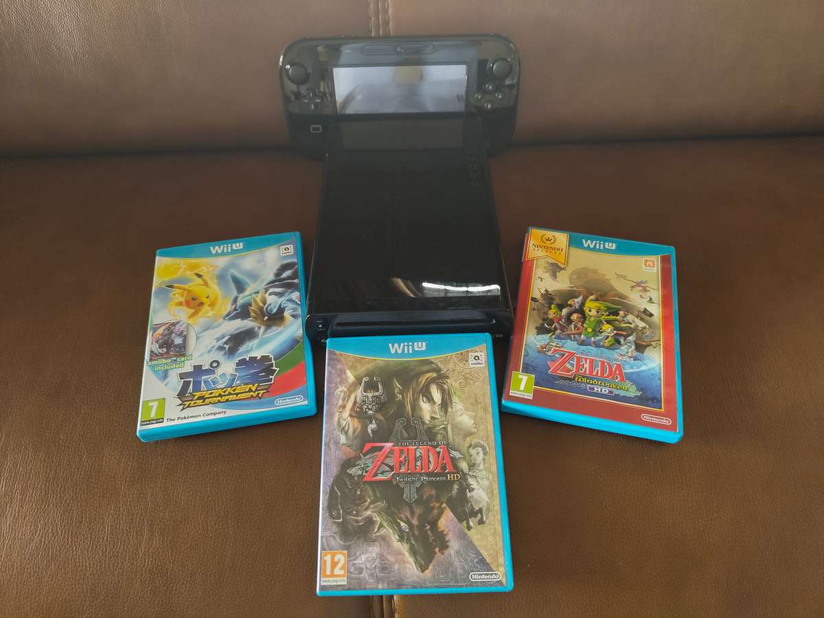 Nintendo Wii U Deluxe and Games