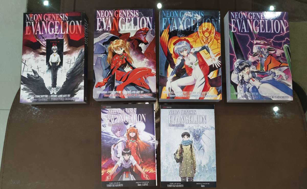 EVANGELION COMPLETE MANGA COLLECTION AND SPIN-OFFS