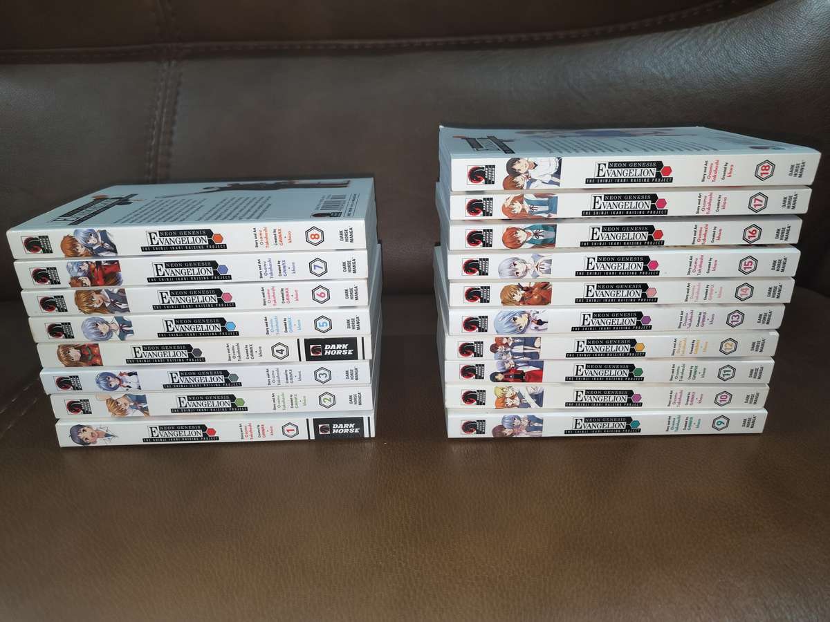 EVANGELION COMPLETE MANGA COLLECTION AND SPIN-OFFS
