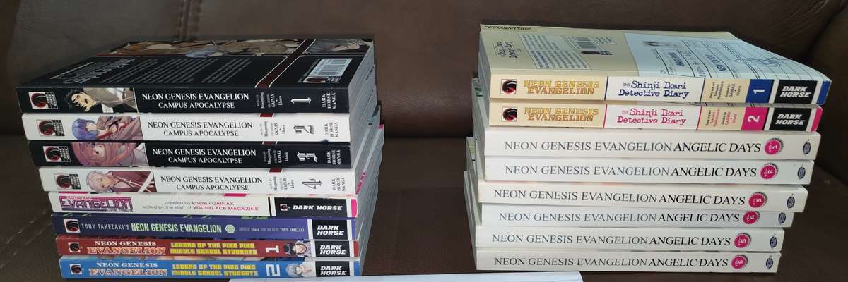 EVANGELION COMPLETE MANGA COLLECTION AND SPIN-OFFS