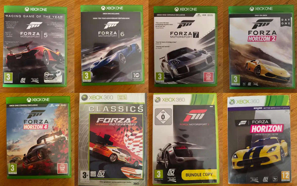 Forza Xbox Collection for sale