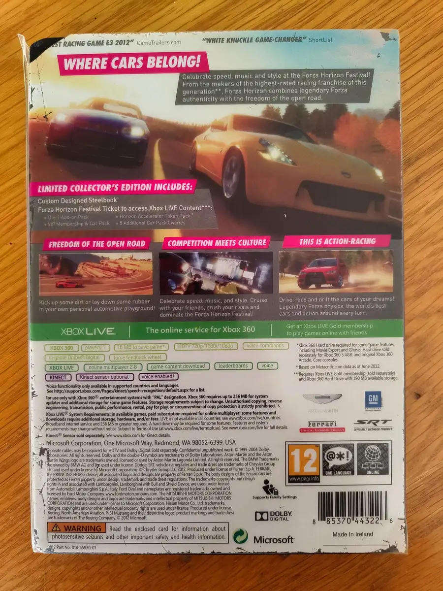 Forza Xbox Collection for sale