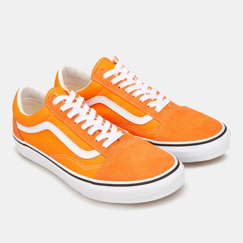 Vans Old Skool Skate Shoe - Orange Tiger UK12
