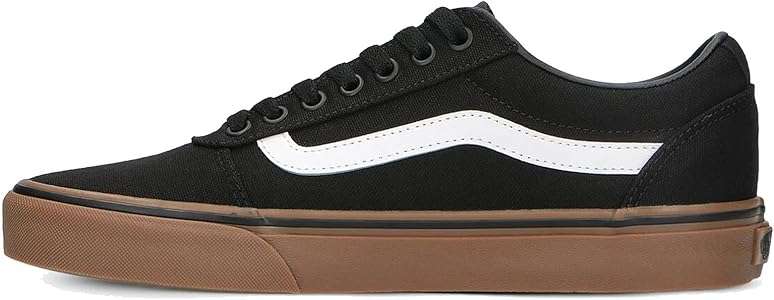Vans Mens Ward Classic Canvas Trainers Shoes - UK 12 / US 13