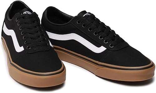 Vans Mens Ward Classic Canvas Trainers Shoes - UK 12 / US 13