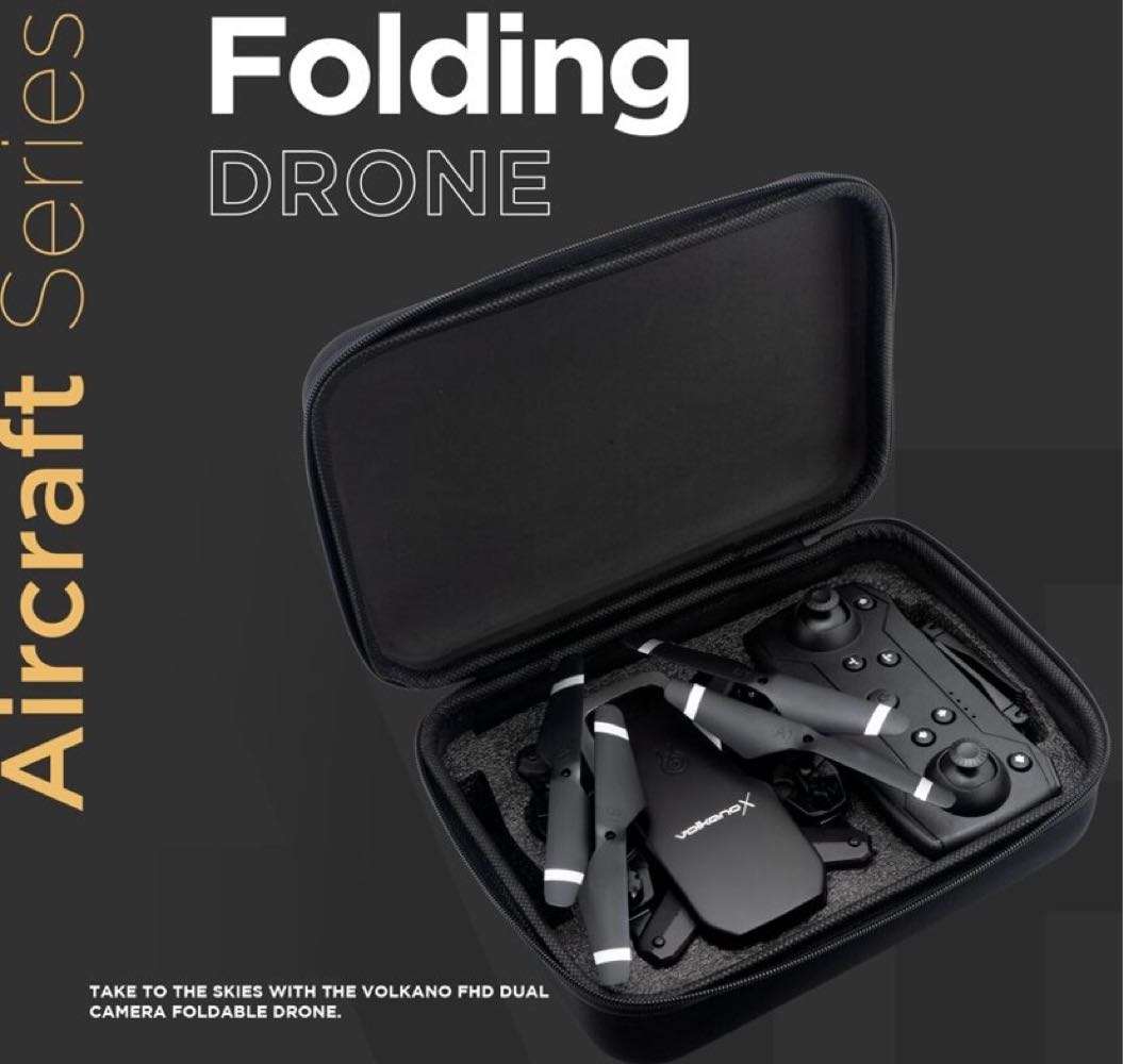 Volkano X HD Camera Folding Drone
