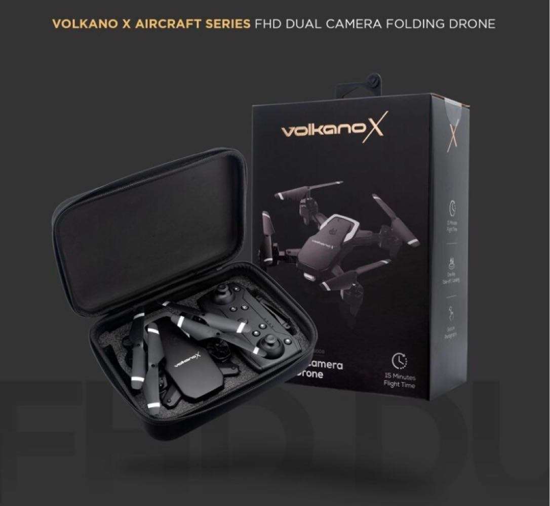Volkano X HD Camera Folding Drone