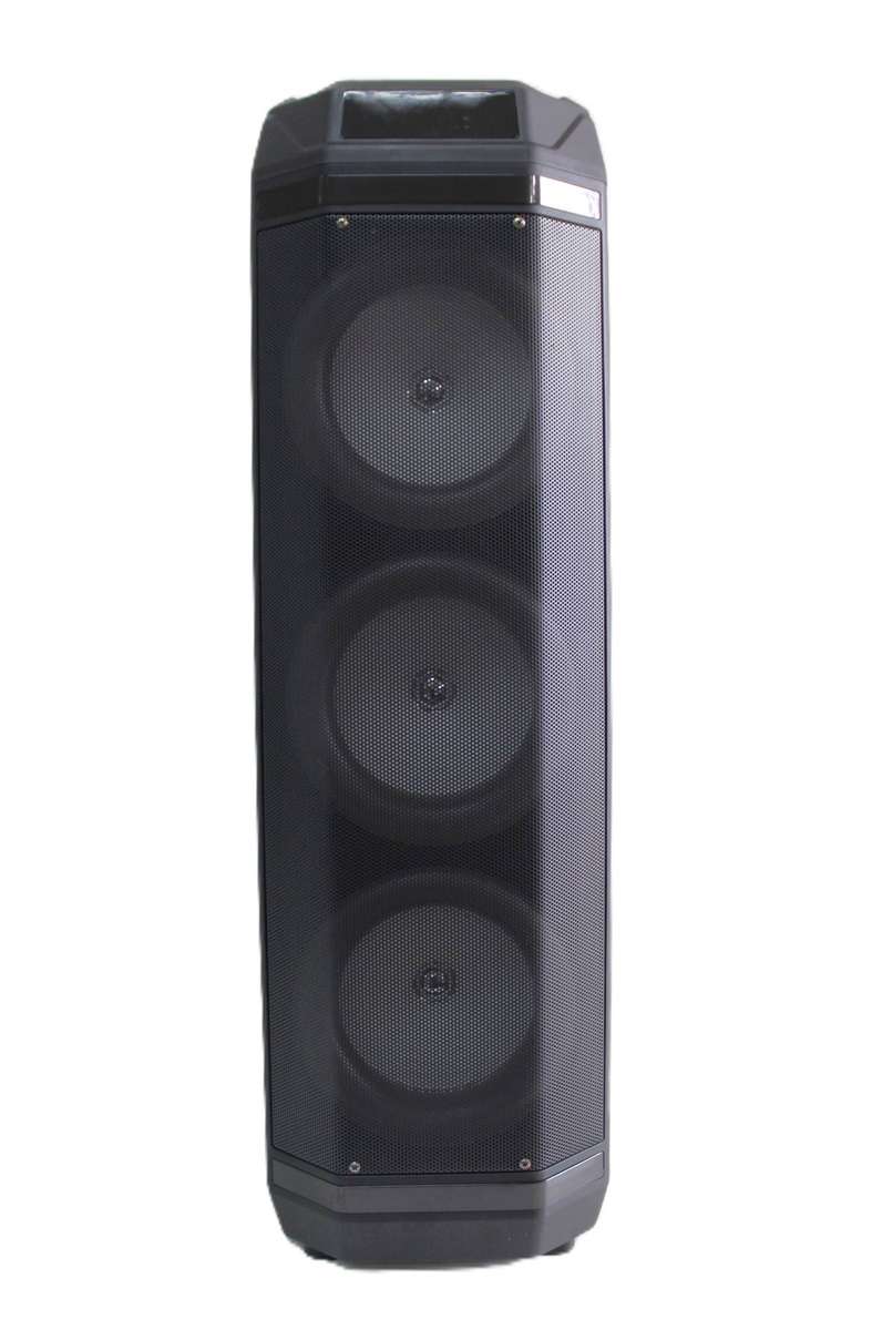 Lexuco 8.5'' Triple Bluetooth Trolley Speaker