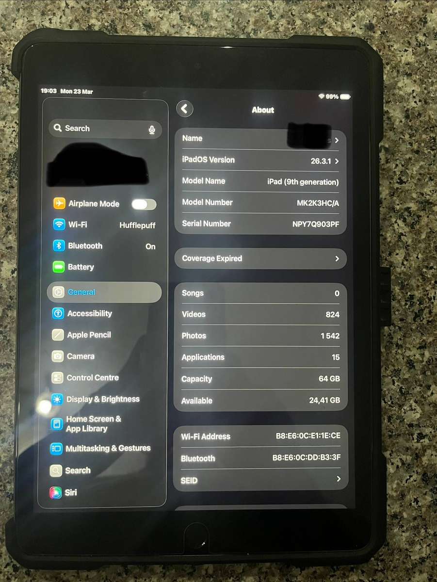 iPad 9th Generation 64Gig WIFI Only