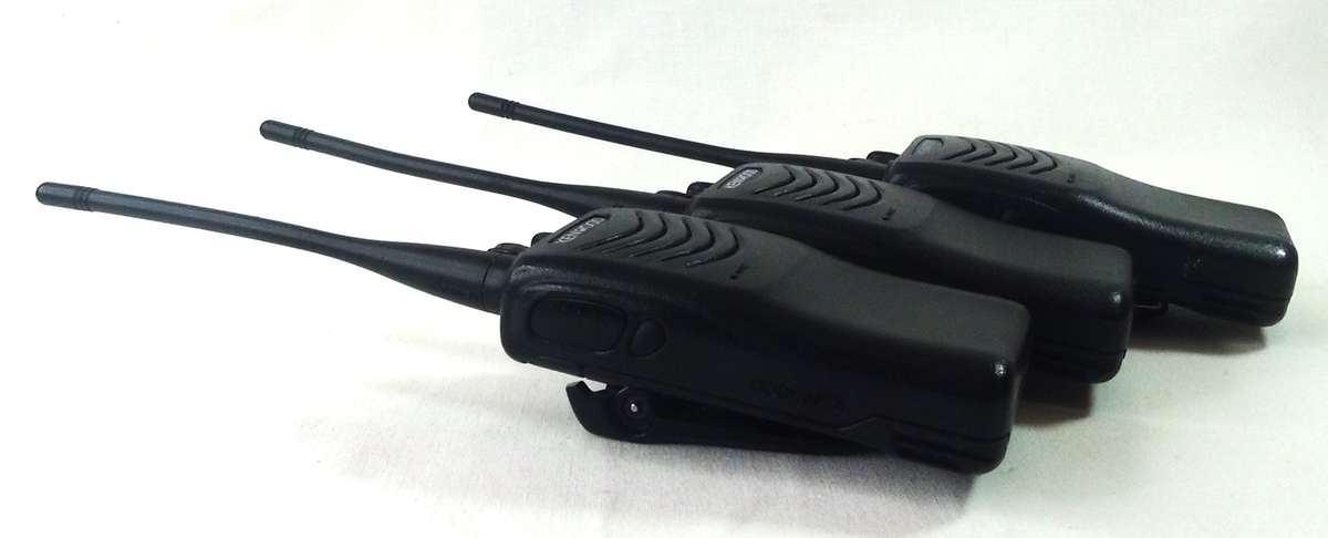 3 x Kenwood TK 3000 UHF FM Radio Transceiver with 1 x power supply and 1 x Desk top Base